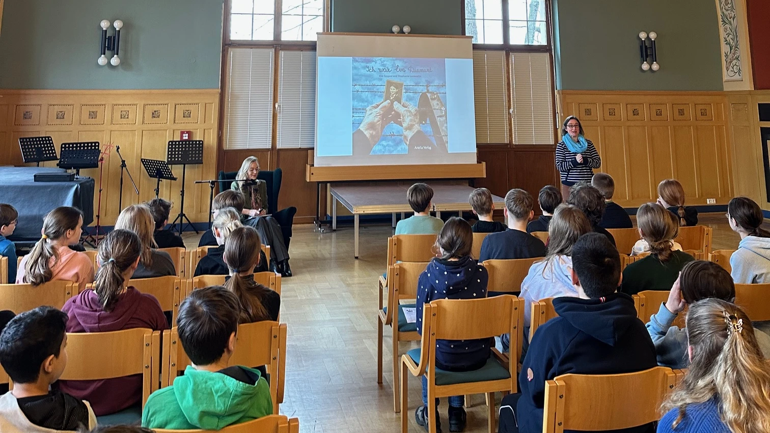 Lesung von Stephany Lunkewitz aus ihrem neuen Kinderbuch "Ich war Eva Diamant" am 31.03.2025
