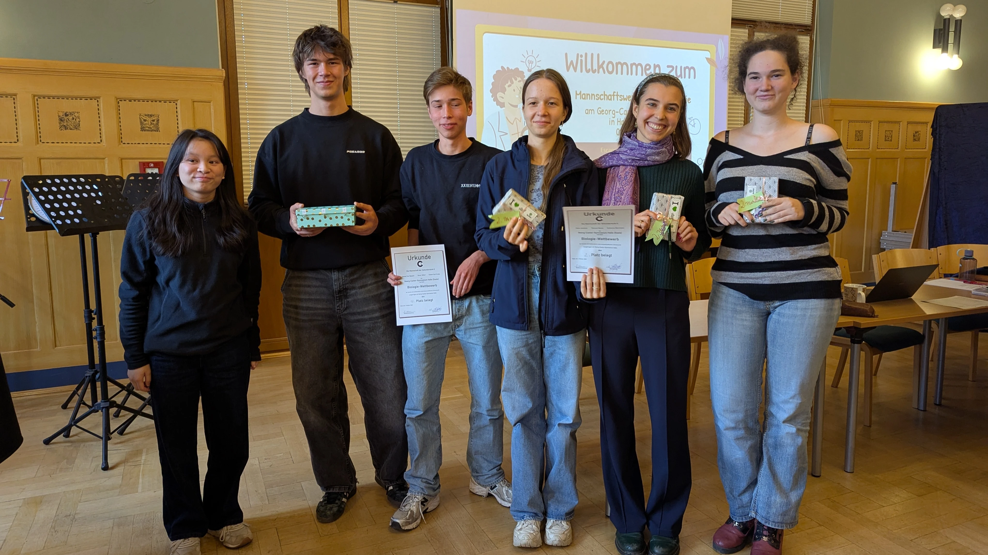 Mannschaftswettbewerb Biologie Sek II am Georg-Cantor-Gymnasium 2025